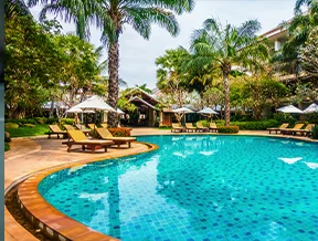 swimming pool facility in vgn flats in nungambakkam